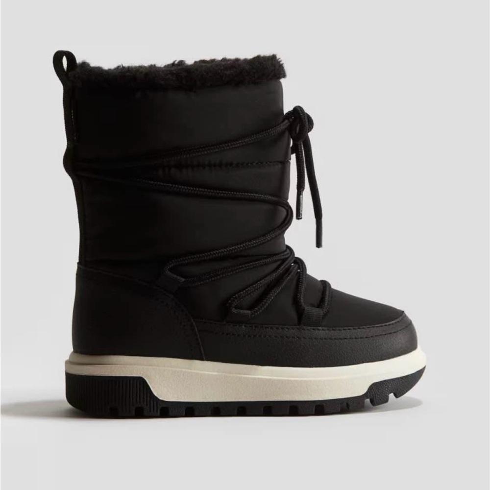 Kid’s Black Winter Boots